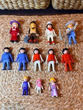 Playmobil Vintage Figures - Lot of 12